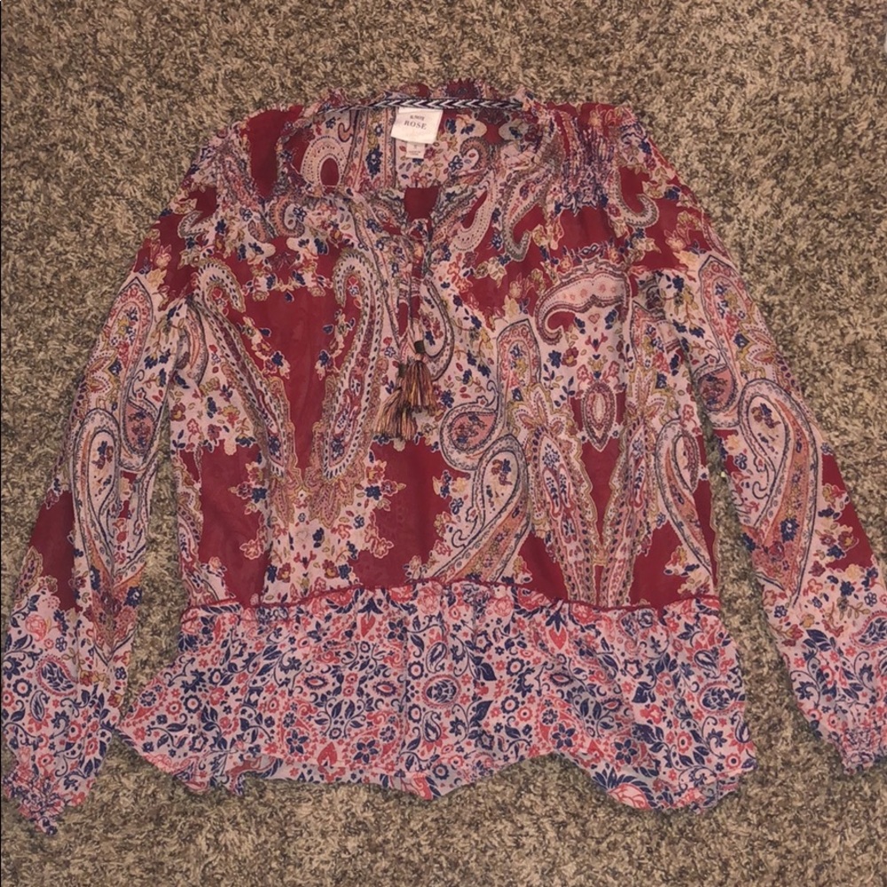 Paisley Blouse